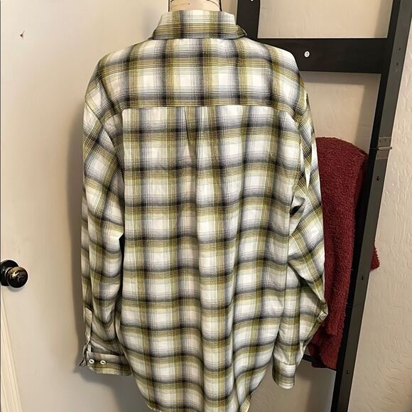 Dixxon Sublime 40Oz To Freedom Pearl Snap Multicolor Plaid Button Closure Shirt - Picture 9 of 14